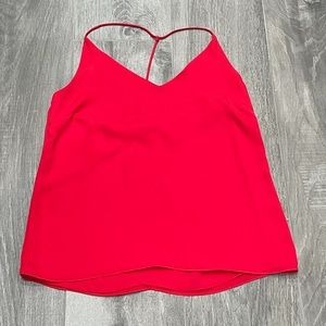 Amanda Uprichard red T back tank-P (xs)